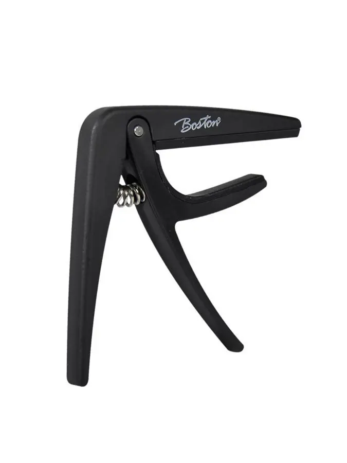 BC-86-BK |Boston spring loaded capo for classic guitar