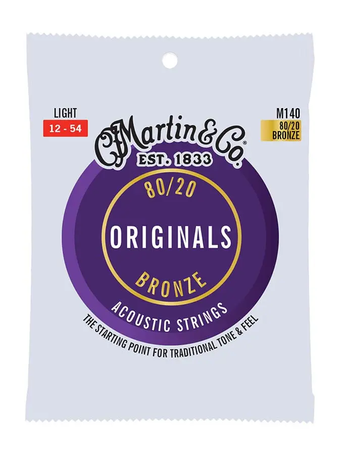 Martin Originals string set 80/20 bronze 012