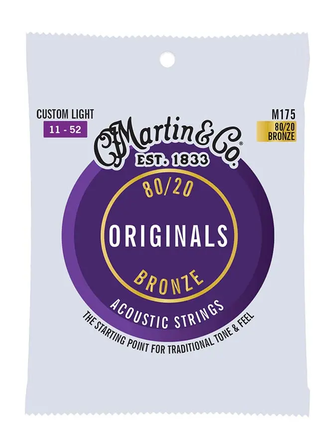 Martin Originals string set 80/20 bronze 011
