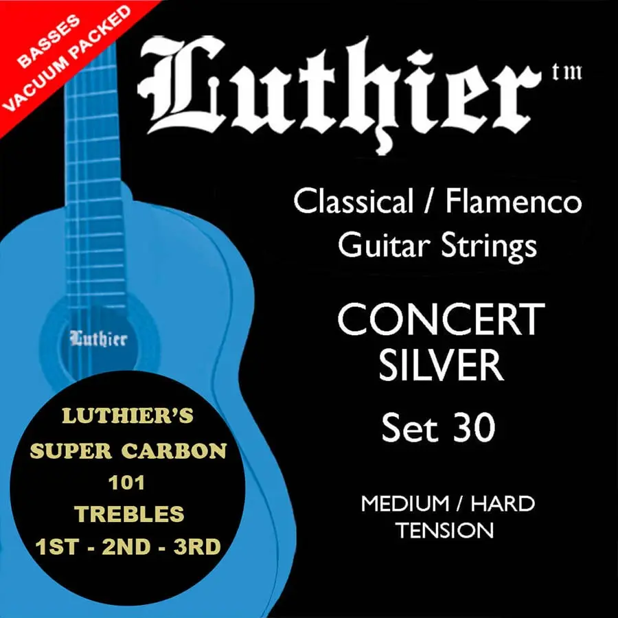 Luthier Super Carbon 101 string set classic 