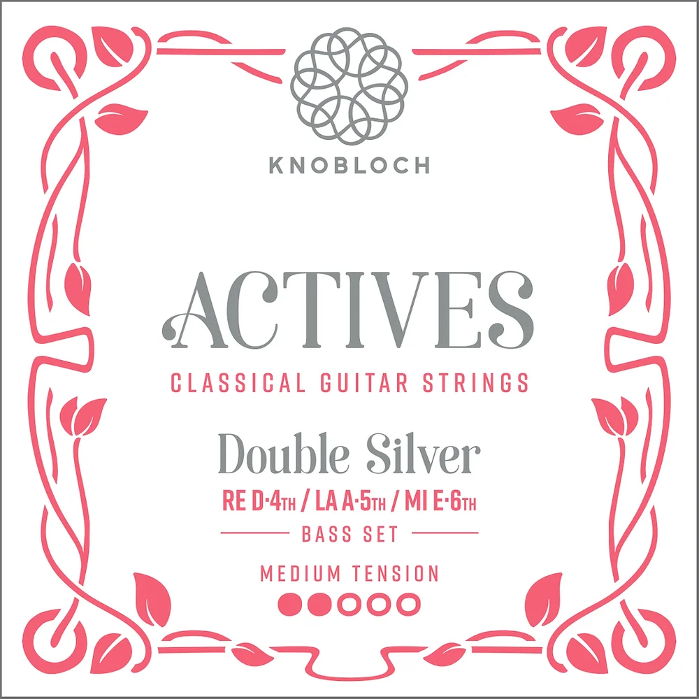  Bass Set ACTIVES medium tension Knobloch 