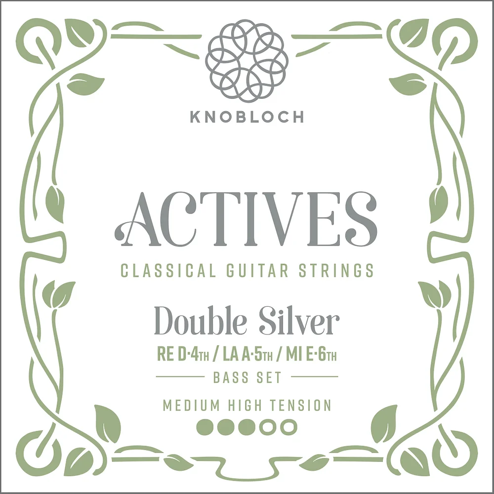  Bass Set ACTIVES medium-high tension Knobloch