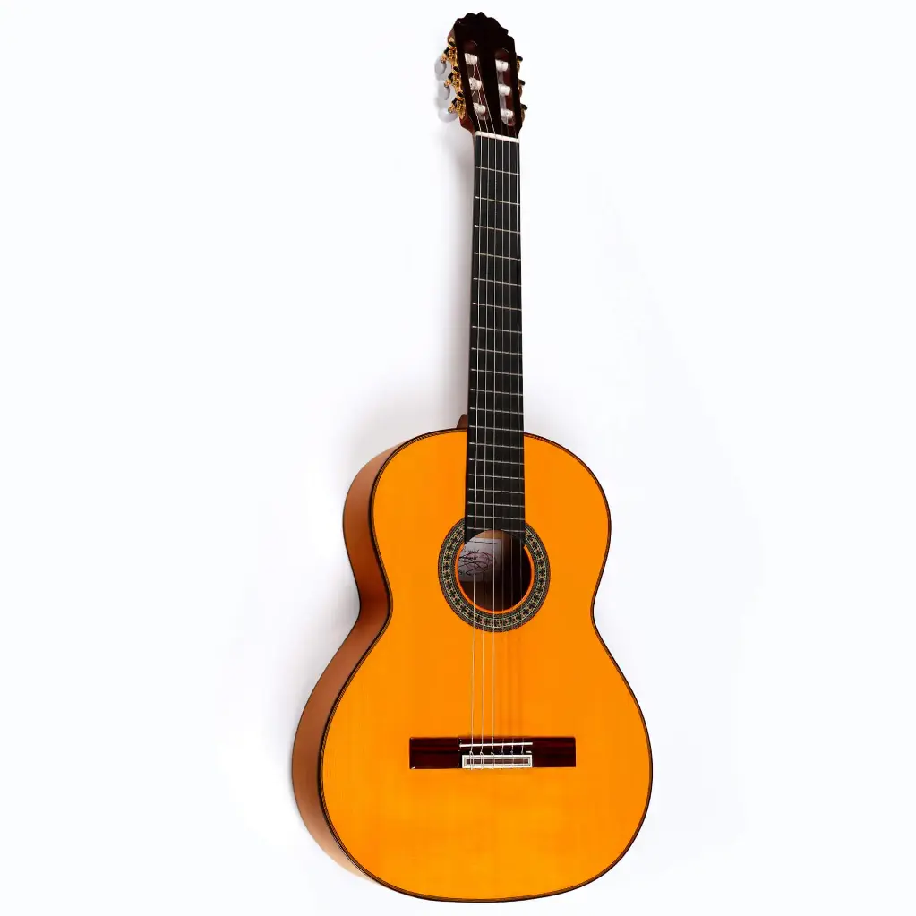 Amalio Burguet 2F Spruce Flamenco Guitar