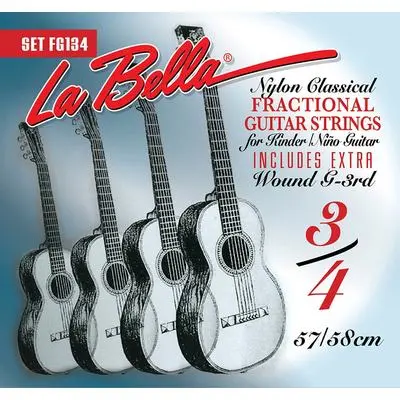  L-FG134 |La Bella Fractional Series string set classic