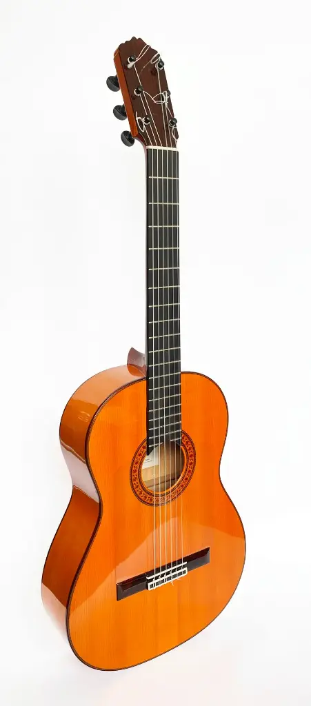 Lozano Flamenco guitar - Blanca