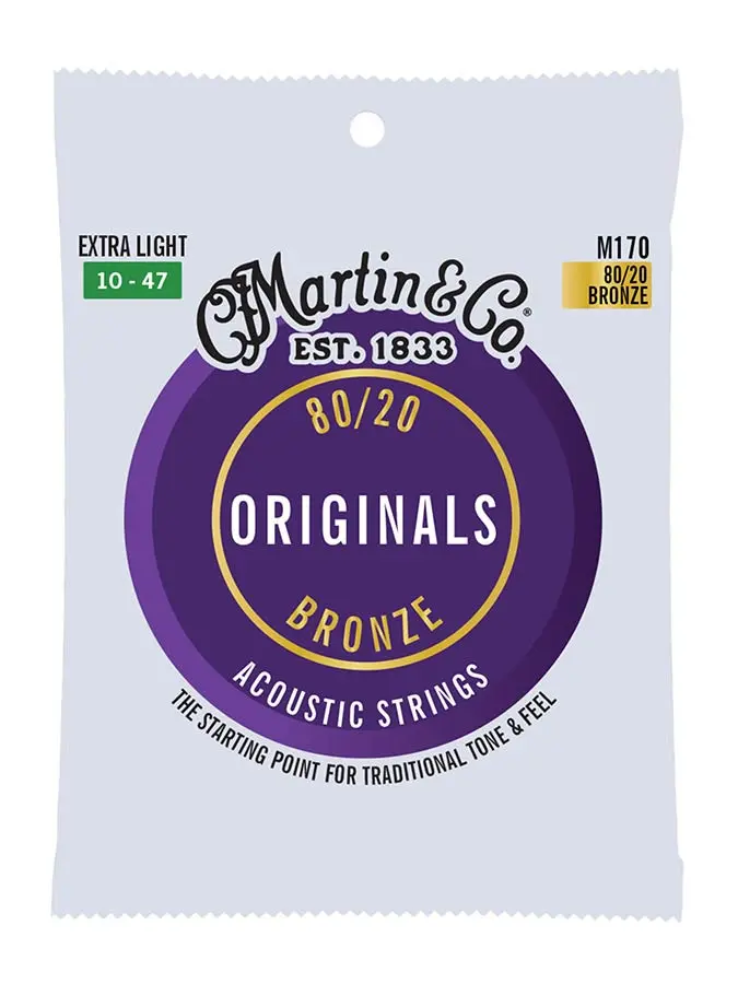 Martin Originals string set 80/20 bronze 010