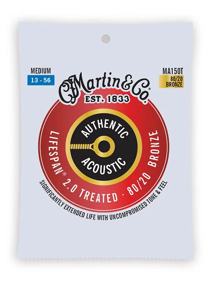 Martin Lifespan 2.0 string set 80/20 bronze 