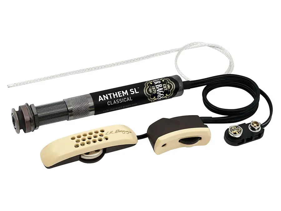Anthem-SL-C |LR Baggs Anthem SL active microphone system with endpin preamp (volume control) for nylon strings