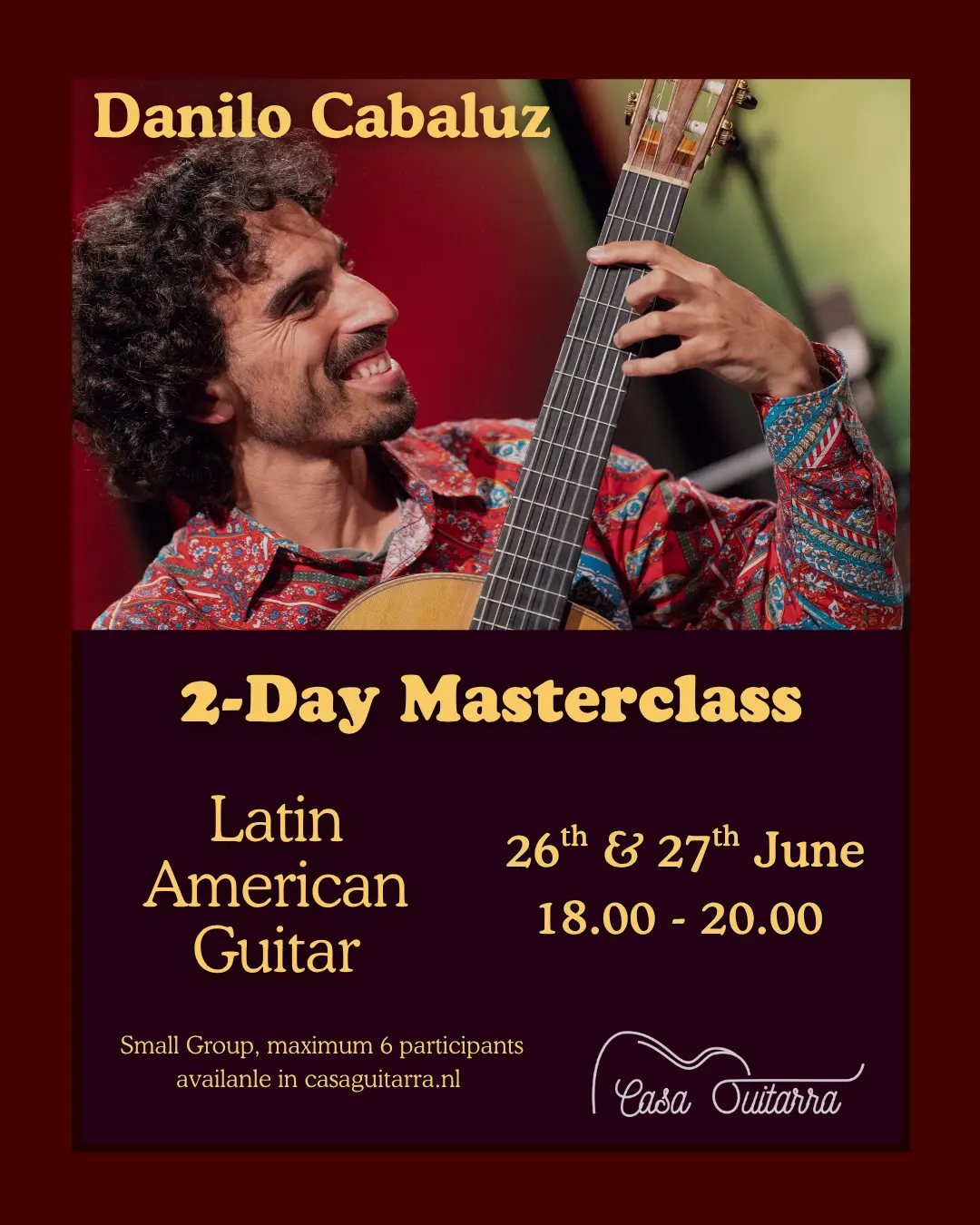2 Day Guitar Masterclass 