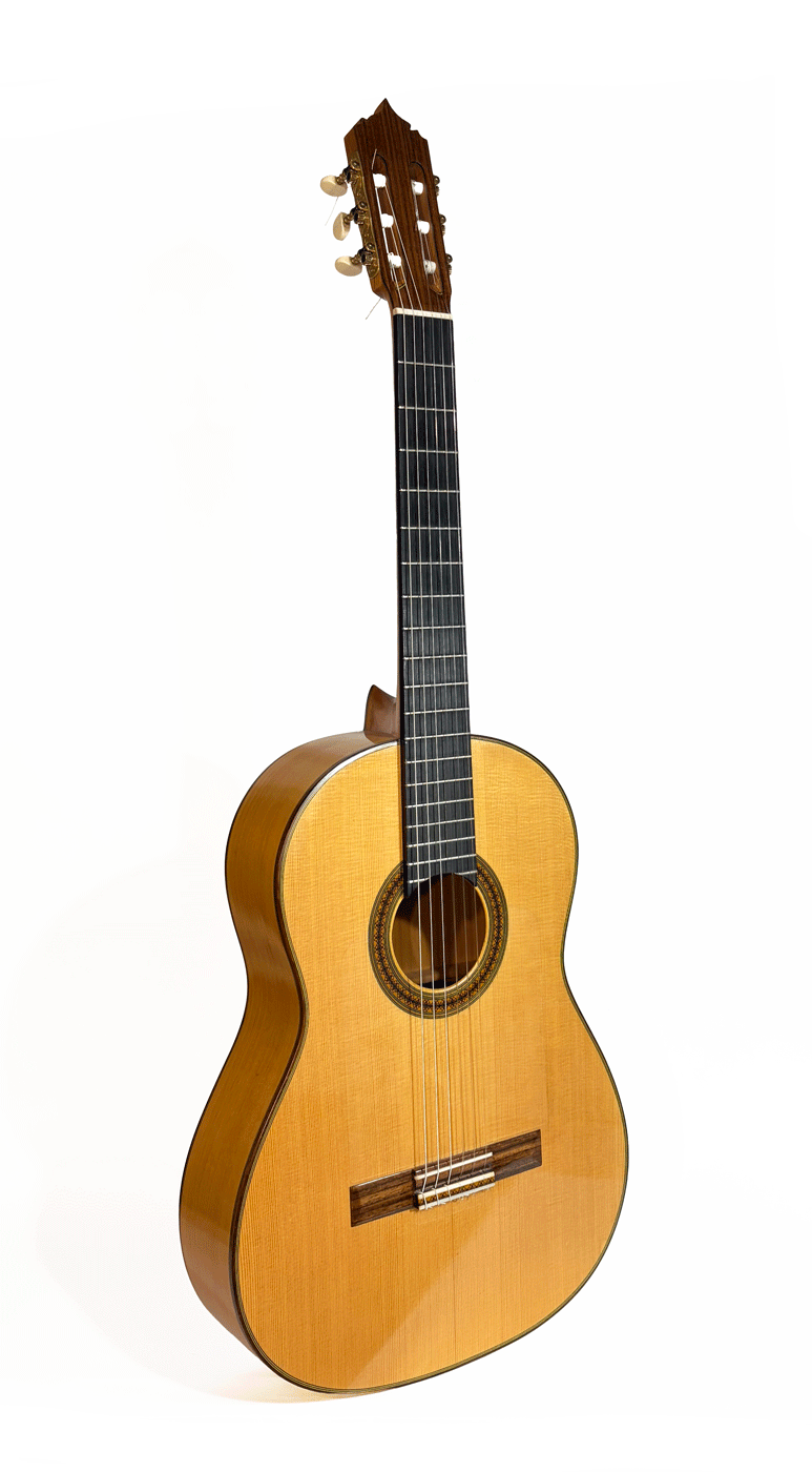 Vassilis Lazarides Blanca Flamenco Guitar 