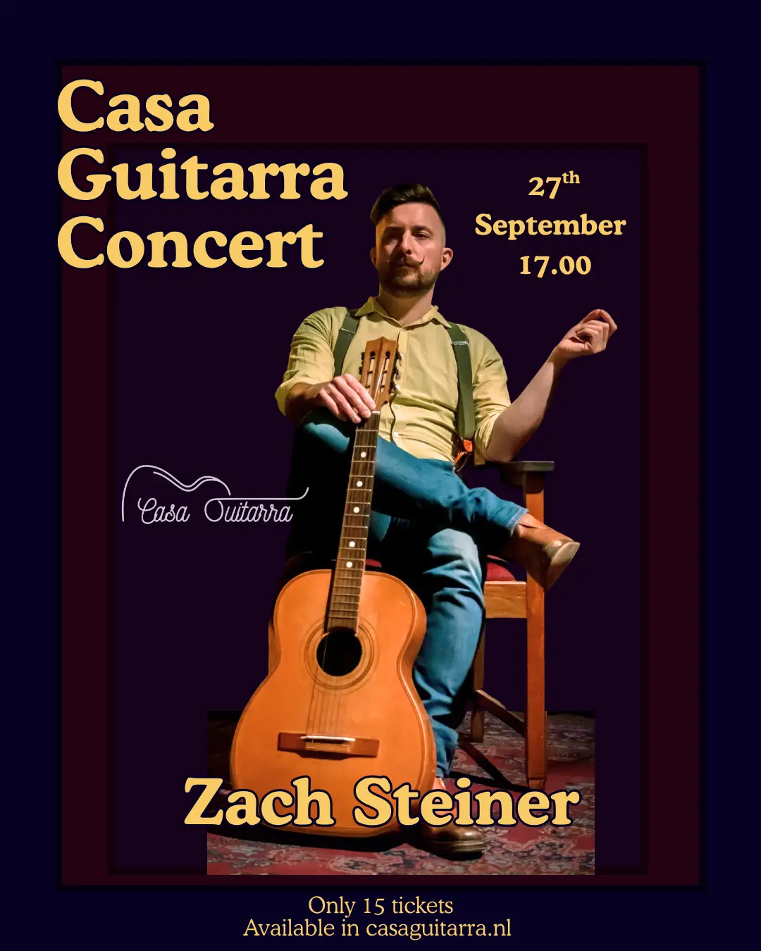 Zach Steiner — Intimate Concert